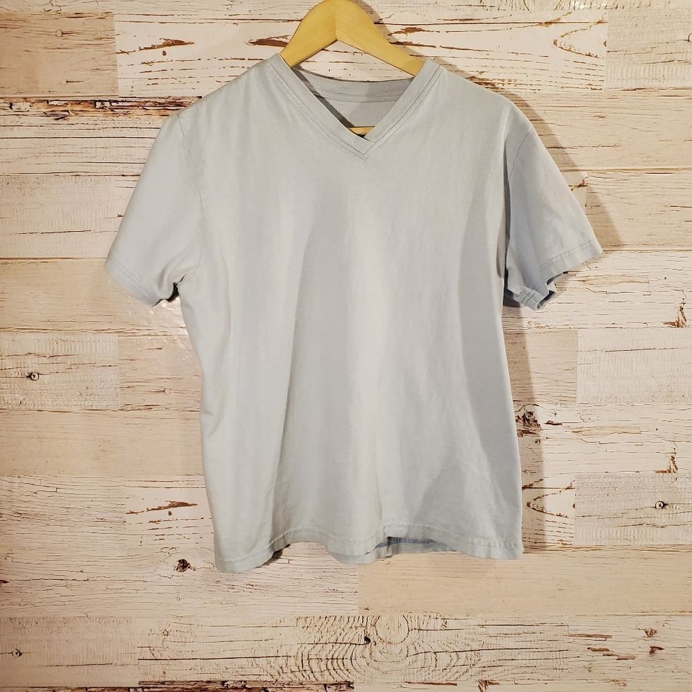Lady Foot Locker plain blue tee